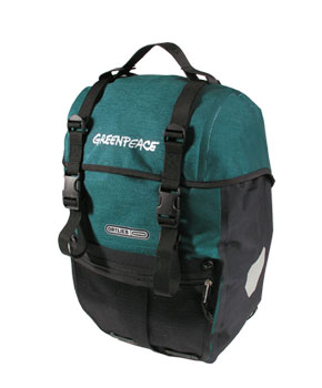 Ortlieb Bike-Packer Plus Greenpeace-Line / single bag