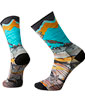 Bike Zero Cushion Wolf Print Crew Socks