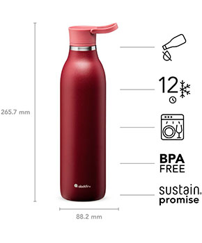 Aladdin CityLoop Thermavac™ - recycled Trinkflasche 600 ml