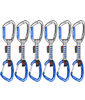 Crag Keylock Wire 10 cm Indicator 6-Pack Quickdraws