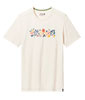 Floral Meadow Graphic Short Sleeve Tee Slim Fit