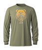 Geometric Bear Long Sleeve Graphic Tee