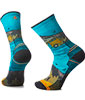 Hike Light Cushion Great Excursion Print Crew Socks