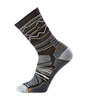 Hike Light Cushion Mountain Range Pattern Crew Socs