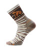 Hike Targeted Cushion Bear Stripe Mid Crew Socks