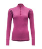 Hiking Woman Half Zip Neck