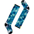 Junior Ski Zero Cushion Tie Dye Print OTC Socks