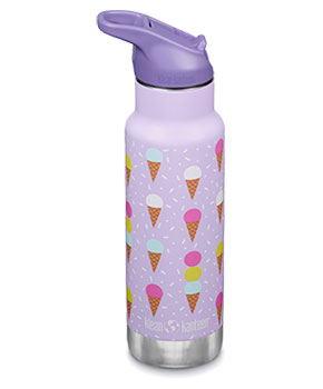 Klean Kanteen Kid Classic Narrow VI 12oz – Flip Sport, einwandig