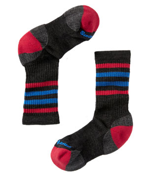 Smartwool Kid's Striped Hike Light Crew