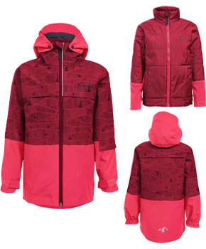 Vaude Kids Snow Cup 3in1 Jacket AOP