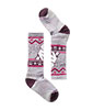 Kids' Wintersport Full Cushion Polar Bear Pattern OTC Socks