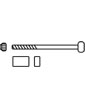 Screw kit for M10