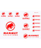 Mammut Sticker Set A5