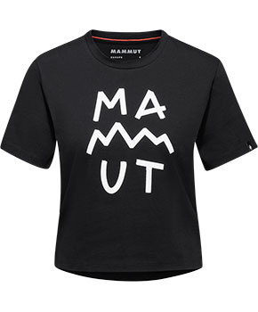 Mammut Massone T-Shirt Cropped Women Lettering