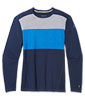 Men's Classic Thermal Merino Base Layer Colorblock Crew Boxed