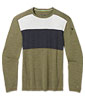 Men's Classic Thermal Merino Base Layer Colorblock Crew Boxed