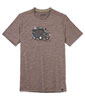 Men's Merino Sport 150 Overland Adventure Short Sleeve Graphic Tee Slim Fit