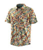 Men's Printed Short Sleeve Button Down