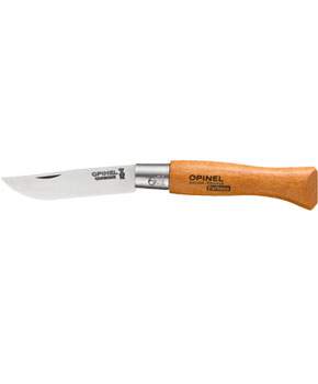 Opinel Messer, nicht rostfrei, Buche