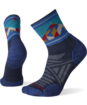 Smartwool PhD Outdoor Light Pattern Mid Crew 
