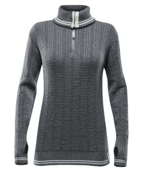 Devold Randers Woman Zip Neck