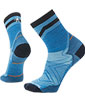 Run Zero Cushion Mid Crew Pattern Socks