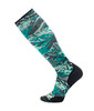 Ski Targeted Cushion Green Slopes Print OTC Socks