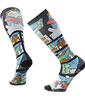 Ski Targeted Cushion Winter Adventure Print OTC Socks