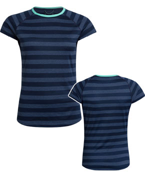 Berghaus Stripe Tee 2.0 Basecrew SS Women