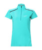 Super Tech Tee Base Zip SS Women