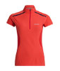 Super Tech Tee Base Zip SS Women