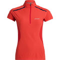 Super Tech Tee Base Zip SS Women