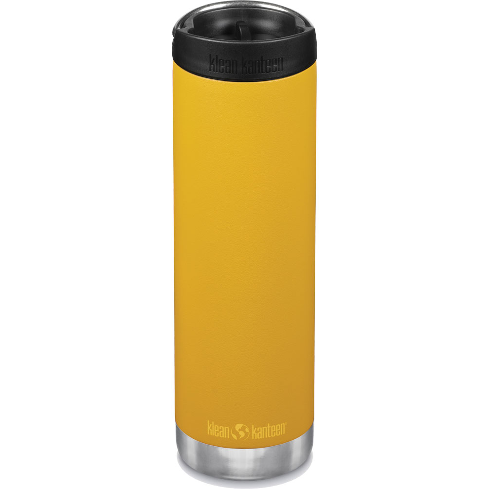 Klean Kanteen TKWide 20oz - vakuumisoliert marigold matt/cafÃ© cap/592ml - 20o