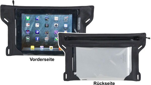 Ortlieb Tablet-Case transparent/schwarz/10â€œ