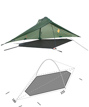 Exped Vela I Footprint