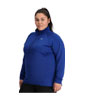 Vigor Grid Fleece Women's Quarter Zip - Plus