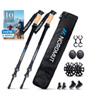 Foldable hiking poles, Alu