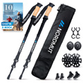 Foldable hiking poles, Alu