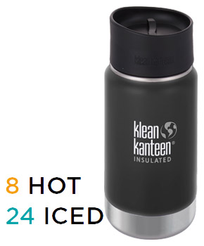 Klean Kanteen Wide 12oz – vakuumisoliert