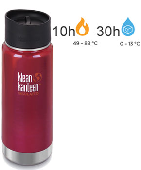 Klean Kanteen Wide 16oz - vakuumisoliert