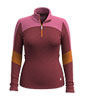 Women's Classic Thermal Merino Base Layer Colorblock 1/4 Zip Boxed