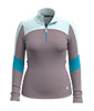Women's Classic Thermal Merino Base Layer Colorblock 1/4 Zip Boxed