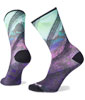 Women's Cycle Zero Cushion Mountain Print Crew Socks 