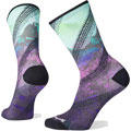 Women's Cycle Zero Cushion Mountain Print Crew Socks 