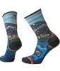 Women's Hike Light Cushion Icy Range Print Crew Socks