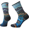 Women's Hike Light Cushion Icy Range Print Crew Socks