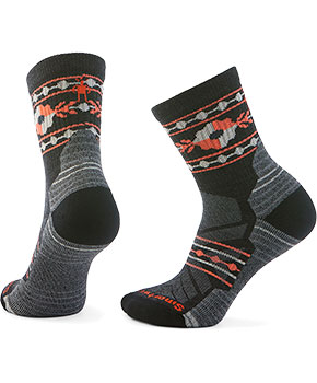 Smartwool Women's Hike Light Cushion Retro Floral Mid Crew Socks