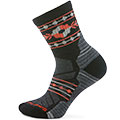 Women's Hike Light Cushion Retro Floral Mid Crew Socks