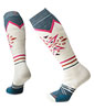 Women's Ski Full Cushion Mountain Snowflake Pattern OTC Socks