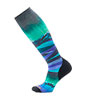 Women's Ski Targeted Cushion Compression Print OTC Socks